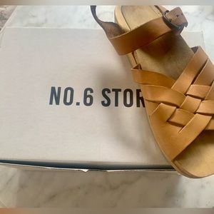 No. 6 Huarache Clog, Naked - Size 9 (39)